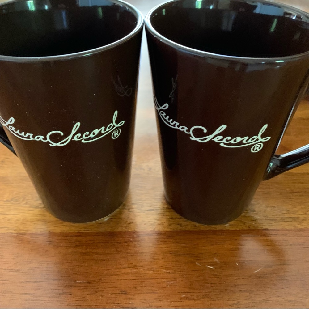 Two Tall Laura Secord Mugs